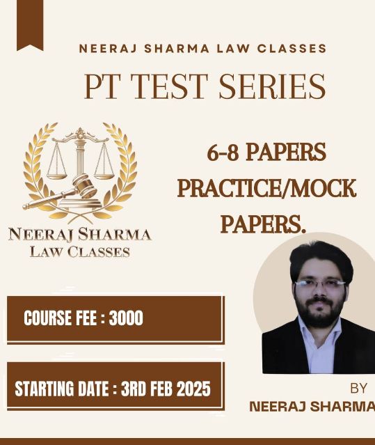 Neeraj Sharma Law Classes image 2